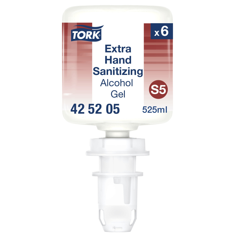 Alkoholowy preparat w żelu S5 TORK 425205 6x 525ml